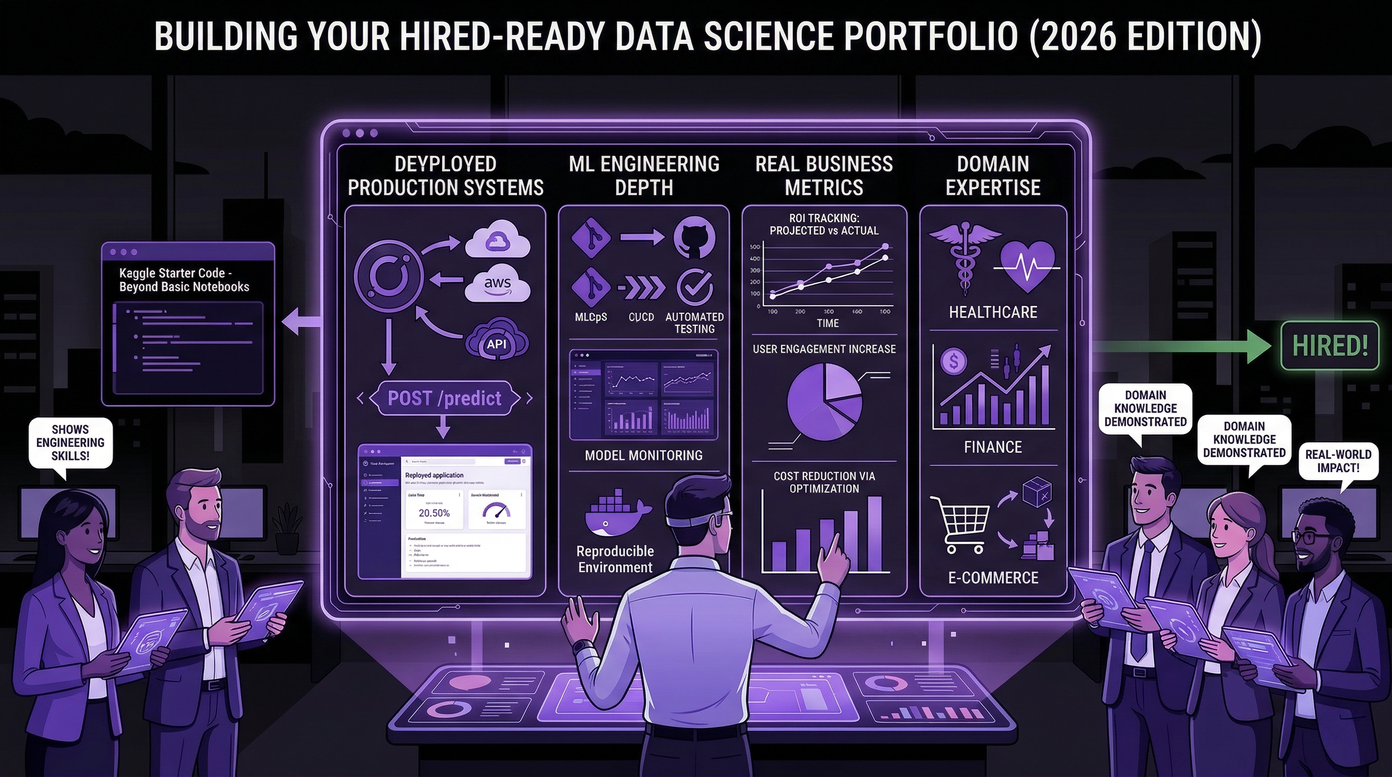 How to Build a Data Science Portfolio That Gets You Hired in 2026