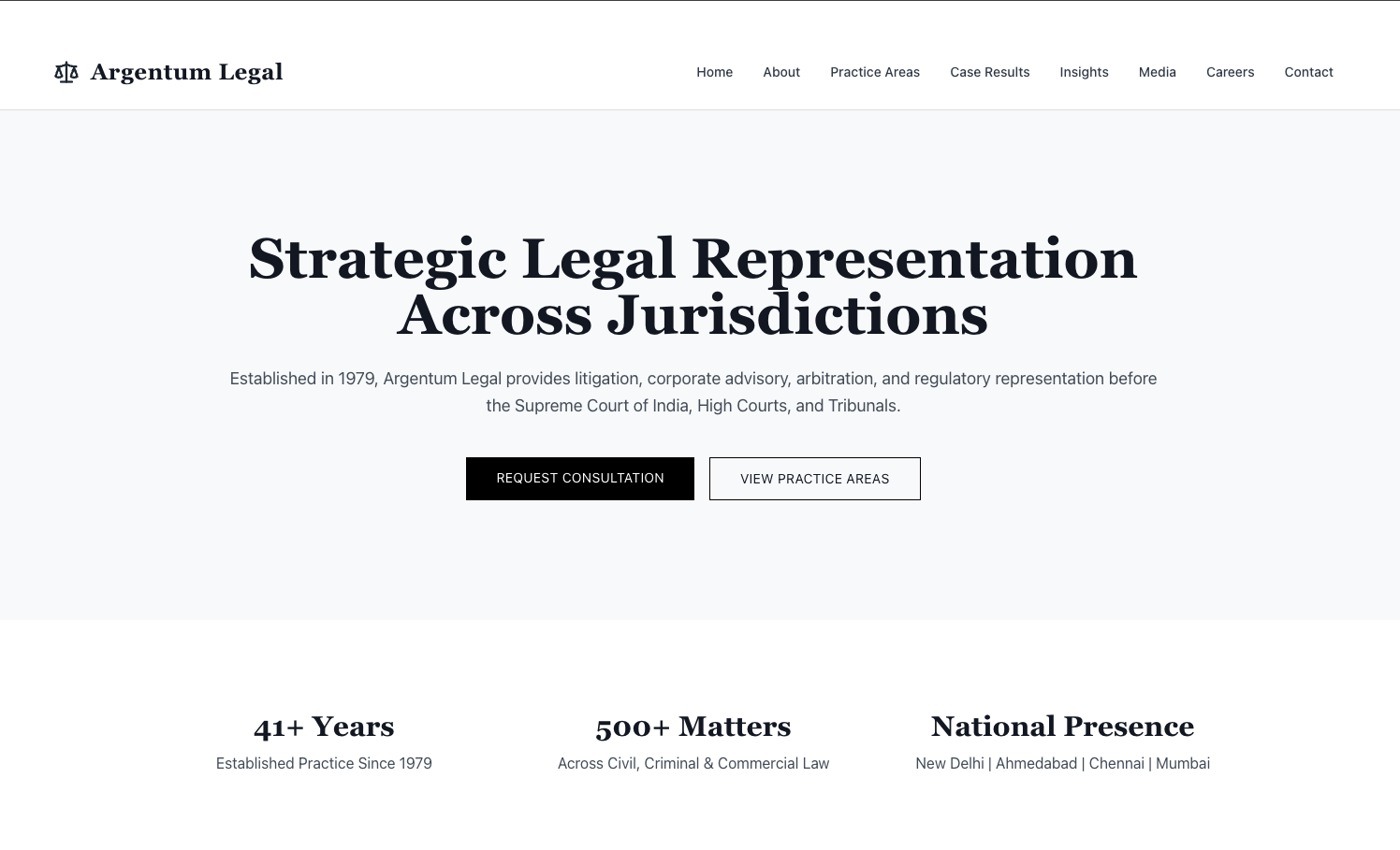 Argentum — Vertical SaaS for Law Firms