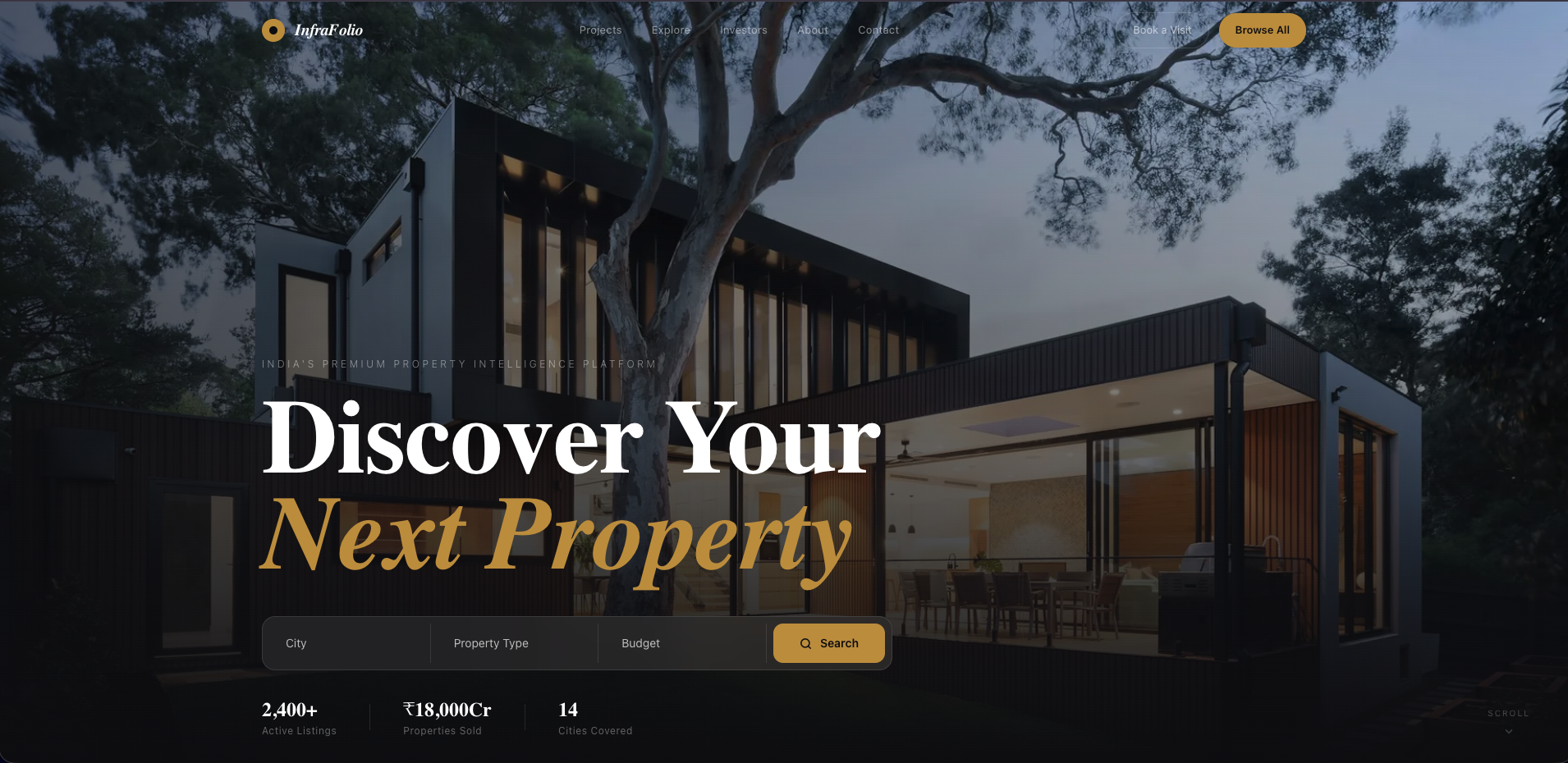 Infrafolio — Vertical SaaS for Real Estate